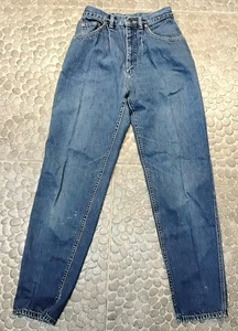 Vintage Lee Riders Jeans Women's Blue Denim Union Label  USA 1980s Sz9 RN 34783 - Picture 1 of 11