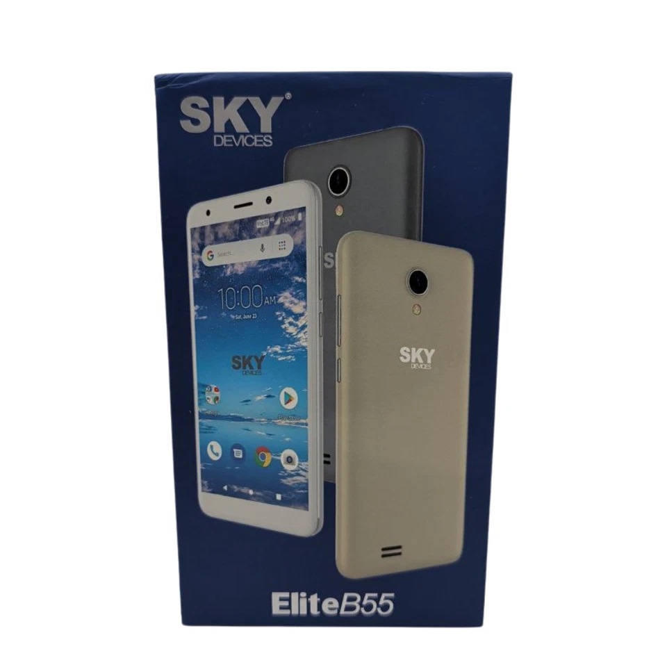 Sky Elite B55 Android Smartphone Unlocked 8GB 5MP Camera 5.5" Display Dual SIM - Image 1 of 4