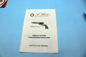 A. Uberti Bedienungsanleitung Modell 1851 Richards-Mason Umbau Single Action Rev - Bild 1 von 1
