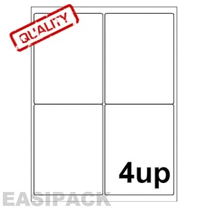 200 Sheets Address laser Inkjet LABELS 4 UP 99 x 139mm - Picture 1 of 1