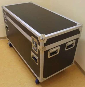Transport Werkzeug Wagen Truhen Truhe Case Box ODV-1 125 x 60 x 77 cm mit Rollen - Picture 1 of 12