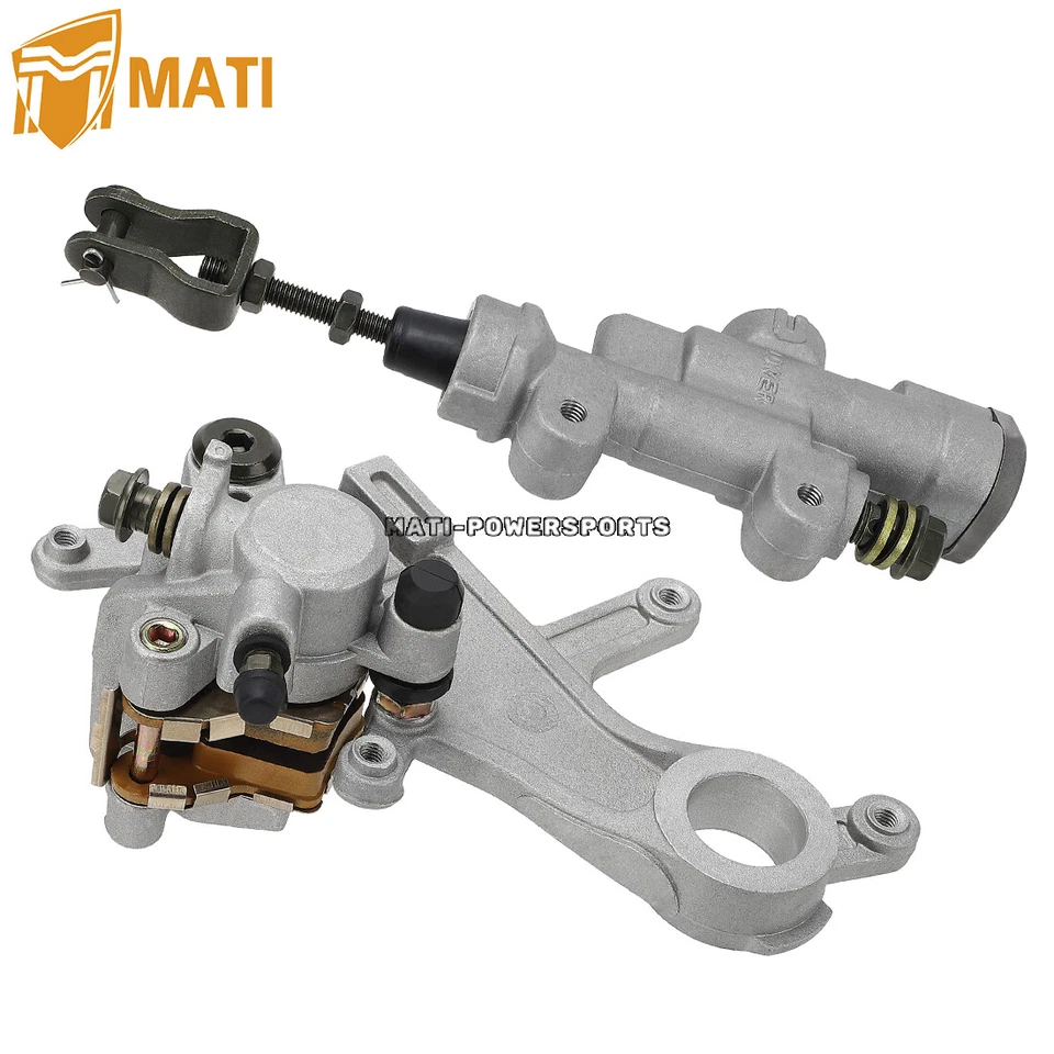 Rear Brake Caliper + Master Cylinder for Honda CR125R CR250R A 2002-2007 w/Pads - Image 1 of 4