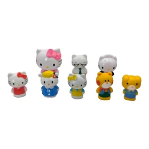 Vintage Hello Kitty Figuren Sanrio PVC Kunststoff Figur 8 Stück - Bild 1 von 24