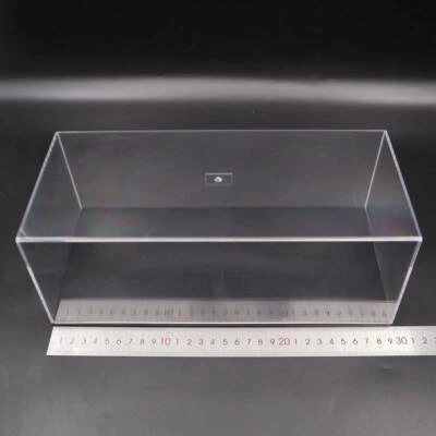Model Toy Car Acrylic Display Cases Transparent Dust Proof Box Lots of Size Base - Image 1 of 4