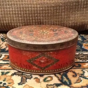 Woolco Creamy Mints Advertising Candy Tin 1 Quarter Pound Vintage - Picture 1 of 11