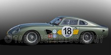 1963 Aston Martin DP214 Vintage Classic Race Car Photo CA-1414