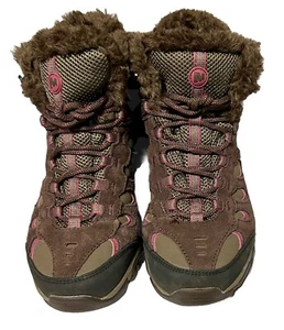 Merrell Women’s Brown Fleece Lined Boots J227165C - Size 6.5 - Picture 1 of 11