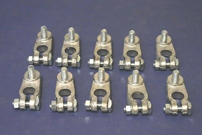 10 Top Post Battery Terminal Threaded Universal Adapter Conversion To 3/8" Stud - Image 1 of 4