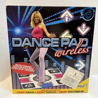Pelican Dance Pad Wireless Game Mat For PS2 - No Wireless Dongle Model # PL-654 - Image 1 of 4
