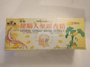 Ginseng Ginkgo BILOBA Extract 6 Boxes X (30 Bottles in Each Box) 180 Bottles (6) - Picture 1 of 2