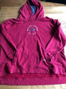  Youth Under Armour Martha's Vineyard  Loose Hoodie Size XL Red