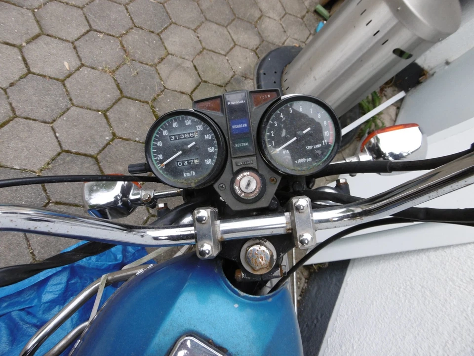 KAWASAKI  Z 440 A  Oldtimer, sucht Liebhaber unverbastelt - Bild 1 von 4