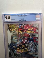 STUNNING GEORGE PEREZ CUSTOM LABEL ON MARVEL COMICS #1000 PEREZ VARIANT CGC 9.8