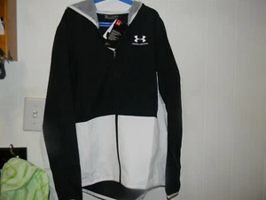 Under Armour Youth Jacket Size XL Black/White - Picture 1 of 4