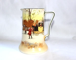 JUICE SET- Royal Doulton Coaching Days Set of 5 Juice Tumblers & 40 oz Pitcher - Picture 1 of 21
