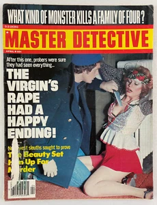 Master Detective Magazine, April 1977, Vintage True Crime Stories, Pulp - Picture 1 of 4