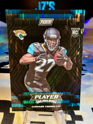2017 Leonard Fournette Panini Player of the Day Windchimes /25 Rookie Card #R2 - Image 1 of 2