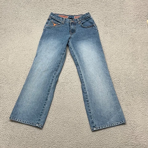 Vintage Texas Longhorns Jeans Womens 6 Team Jeans Denim University of Texas 6x28 Cover