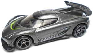 2020 HOT WHEELS TORQUE '20 KOENIGSEGG JESKO GRAY 1:64 DIECAST 2 3/4" CAR W GREEN - Picture 1 of 6