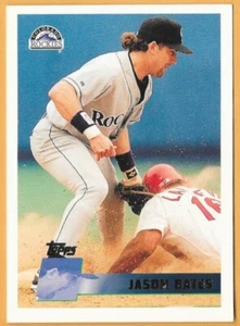 Jason Bates Colorado Rockies #336 - Topps casi nuevo-como nuevo 1996 - Imagen 1 de 2