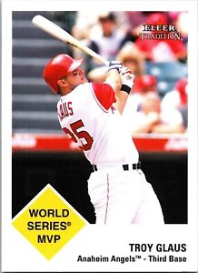  2003 Troy Glaus 25 Angels 425 Fleer Baseball Sports Trading Card 