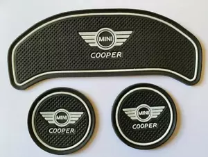MINI (F54) CLUBMAN COOPER 2016 - 2020 (3 PEZZI) SET PAD CANCELLO INTERNO - BIANCO - Foto 1 di 3