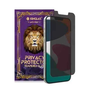 Clear/Privacy 3D Tempered Glass Screen Protector fr iPhone 16 15 14 13 12 11 PM - Picture 1 of 10