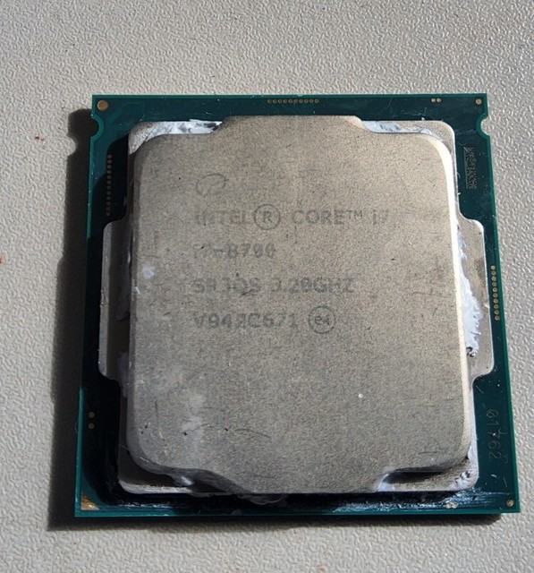 【CPU】Intel core i7 8700 3.2Ghz 　未確認品