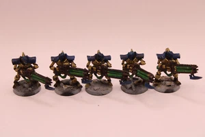 Necron Immortals [Metal] [x5] Necrons [Warhammer 40,000] Partial Painted - Bild 1 von 2