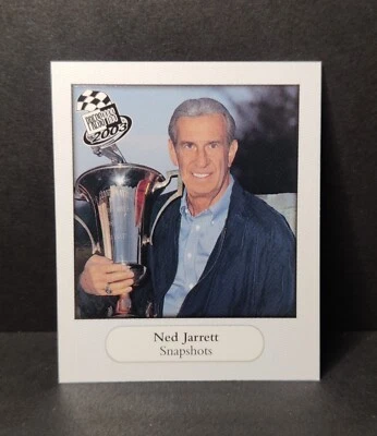 2003 Press Pass Snapshots #SS30 NED JARRETT NASCAR - Image 1 of 2