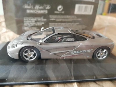 RARO COCHE MCLAREN F1 STREET TAG HEUER MODELO 1/43 DE MINICHAMPS  Foto 1 de 4
