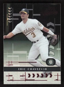2001 Playoff Absolute Memorabilia #81 Eric Chavez Oakland Athletics - Picture 1 of 2