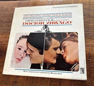Doctor Zhivago Original Soundtrack 1965 Vinyl LP Album MGM Records - Picture 1 of 3