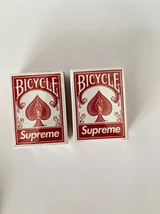 Supreme x Bicycle Mini Playing Card Deck FW21 Season Gift - Factory Sealed - Picture 1 of 3