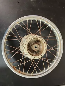 1972 Kawasaki KE 175 F7 Enduro Rear Wheel Rim Hub Takasago 185B x 18 W ke 175 - Picture 1 of 14