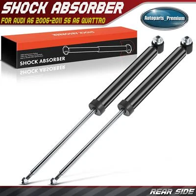 2x Rear Side Shock Absorber for Audi A6 06-11 S6 2007-2008 A6 Quattro 2005-2011 - Image 1 of 4
