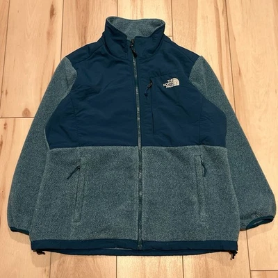 Chaqueta Denali polar Polartec azul exterior The North Face para mujer talla L Foto 1 de 4