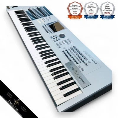 YAMAHA MOTIF XS7 Professiona Music Production Synthesizer MOTIFXS7 FSX 76-Key JP - Image 1 of 4