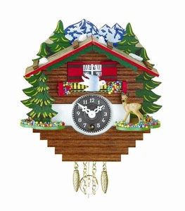 Black Forest Clock Swiss House TU 59 PQ NEW - Picture 1 of 1