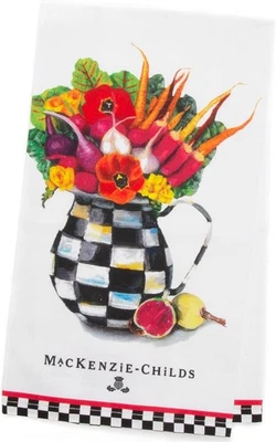 MACKENZIE CHILDS Cotton Dish Towel Cute Decorative Kitchen Dish Towel for - Изображение 1 из 4