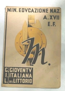 PAGELLA NR. 705770 PNF ITALIENISCHE JUGEND VON LITTORIO-1938-1939-XVII FASCHISTA - Bild 1 von 4