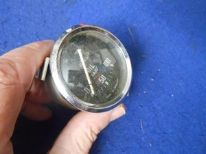 Original Jaeger Curved Glass Oil Pressure Gauge Triumph TR2 TR3 TR4 PL2361/00 - Picture 1 of 6