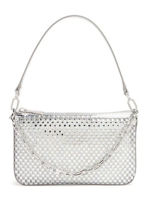 New! Christian Louboutin Mini Loubila Crystal Embellished Shoulder Leather Bag - Image 1 of 2