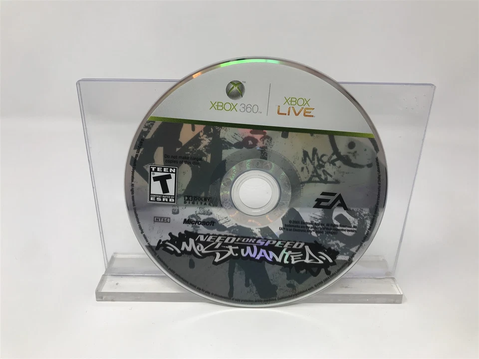 Need for Speed: Most Wanted - Microsoft Xbox 360 - ¡Solo disco de juego!! - RARO Foto 1 de 1