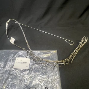 Impugnatura supporto cavo chiusura asta rete divisa occhio singolo 31-38 mm (ZCS2164) - Foto 1 di 3