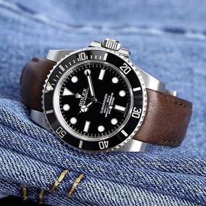 Everest EH8BRN Rolex Daytona (116500) Dark Brown 20mm , GMT2, SUB, And More - Picture 1 of 9