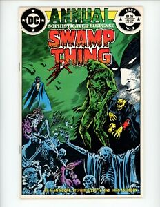 Swamp Thing Annual #2 Comic Book 1985 VF- Cameo Justice League Dark