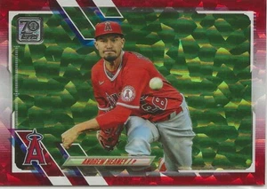 Andrew Heaney - 2021 Topps Baseball Series 2 Red Foil #387 Angels /199 - Bild 1 von 2
