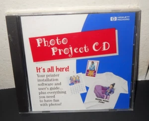 Hewlett Packard Photo Project CD ROM Software And User's Guide WIN 95 NEW - Picture 1 of 4
