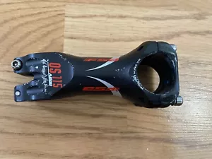 FSA OS 115 ALLOY STEM 90mm /6 deg rise 31.8 BLACK USED - Picture 1 of 8